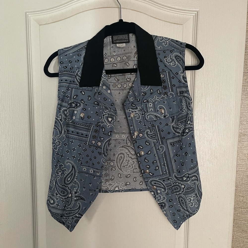 Vintage Circle T Roughrider Vest